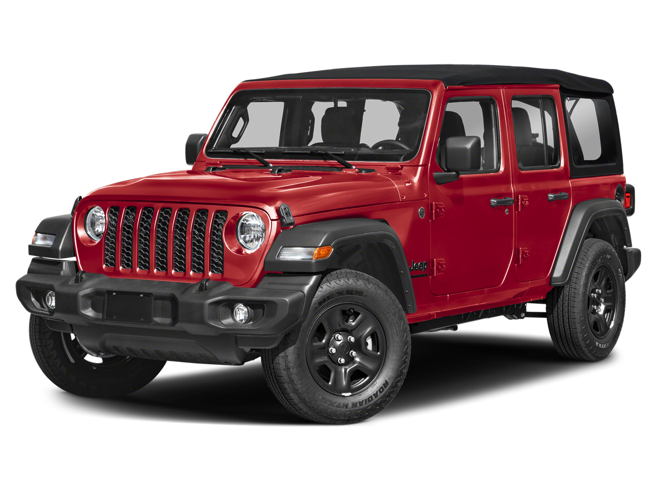 2026 Jeep Wrangler Moab 392 in Firecracker Red Clearcoat — front three-quarter view