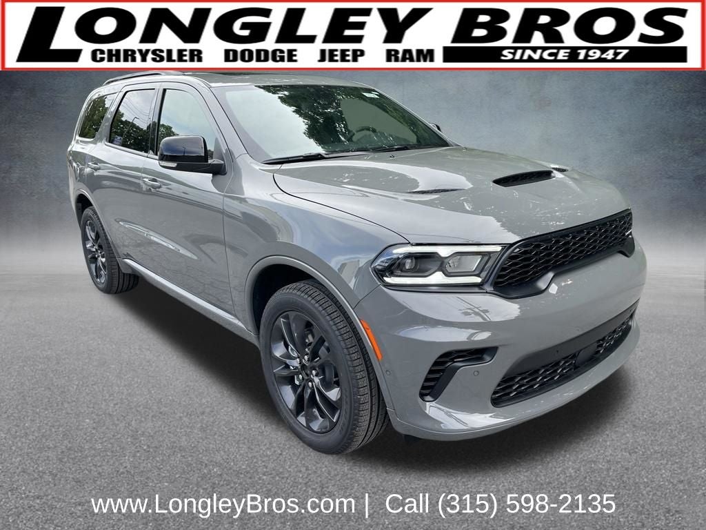 2026 Dodge Durango GT Plus in Destroyer Gray Clearcoat — front three-quarter view