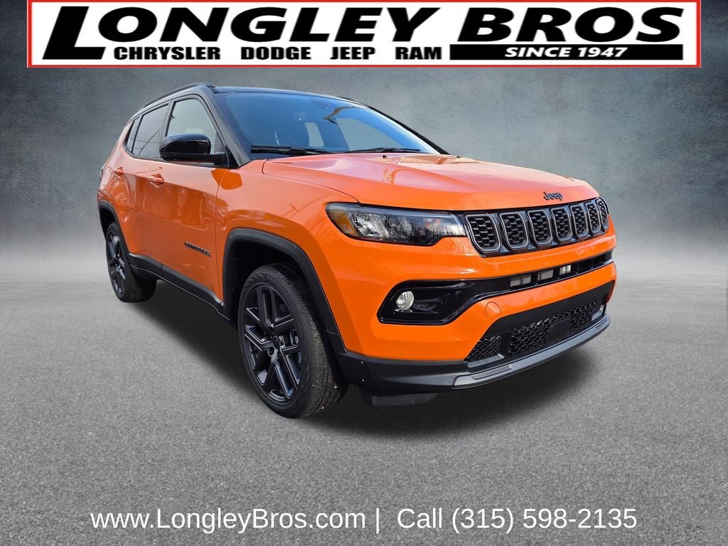 2026 Jeep Compass Limited in Joose — front three-quarter view