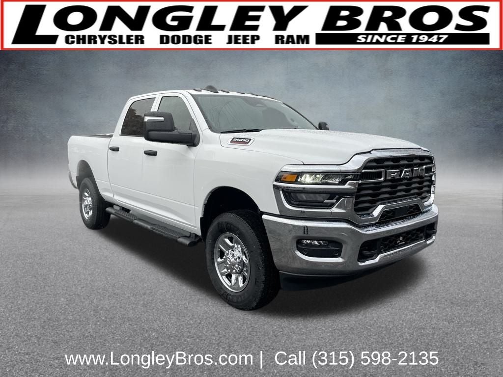 2026 RAM 2500 Tradesman in Bright White Clearcoat — front three-quarter view
