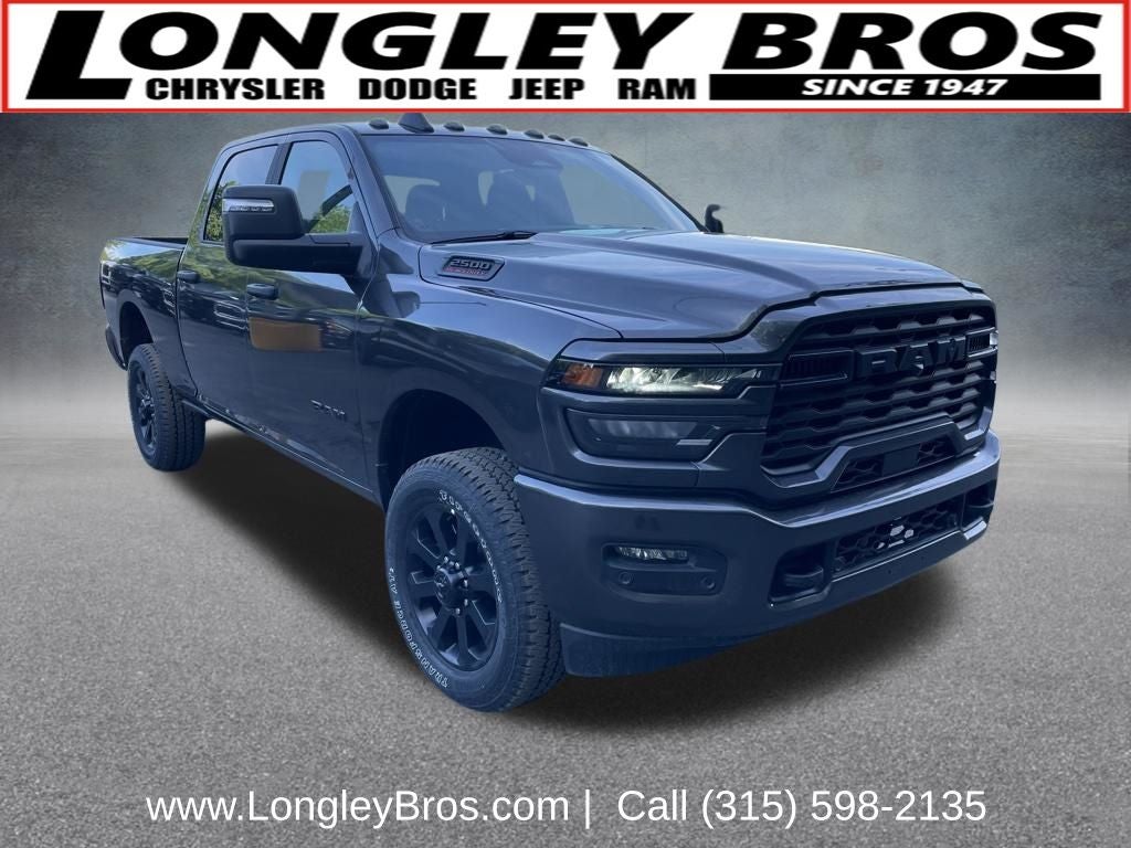 2026 RAM 2500 Big Horn in Granite Crystal Metallic Clearcoat — front three-quarter view